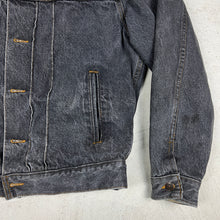 Load image into Gallery viewer, Vintage J. Crew Denim Trucker Style Lined Jacket (S)
